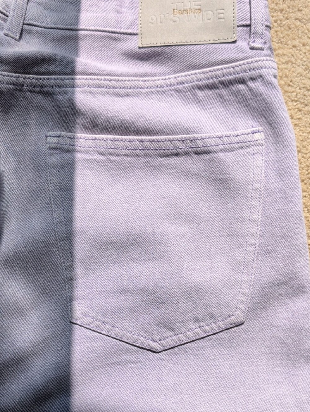 Bershka Light Lavender Jeans